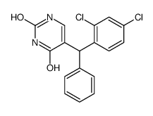 5-[(2,4-dichlorophenyl)-phenylmethyl]-1H-pyrimidine-2,4-dione Structure