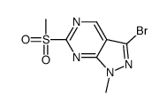 3-bromo-1-methyl-6-methylsulfonylpyrazolo[3,4-d]pyrimidine picture