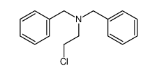 N,N-Dibenzyl-2-chloroethanamine Structure