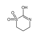 1,1-dioxo-1,3-thiazinan-2-one Structure