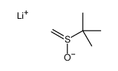 lithium,2-methanidylsulfinyl-2-methylpropane Structure