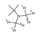 N,N-bis(trideuteriomethyl)-tert-butylamine Structure