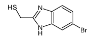 (6-bromo-1H-benzimidazol-2-yl)methanethiol Structure