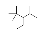 3-ethyl-2,2,4-trimethylpentane结构式