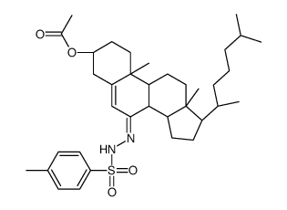 7-p-Toluenesulfonylhydrazide Cholesterol 3-Acetate结构式