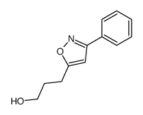 3-(3-phenyl-1,2-oxazol-5-yl)propan-1-ol Structure