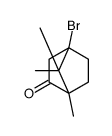 4-bromo-1,7,7-trimethylbicyclo[2.2.1]heptan-2-one Structure