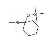 trimethyl-(1-trimethylsilylcyclohexyl)oxysilane结构式