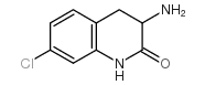 3-AMINO-7-CHLORO-3,4-DIHYDROQUINOLIN-2(1H)-ONE structure