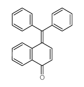 1(4H)-Naphthalenone,4-(diphenylmethylene)-结构式