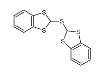 2,2'-sulfanediyl-bis-benzo[1,3]dithiole结构式