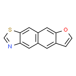 Furo[2,3:6,7]naphtho[2,3-d]thiazole(9CI) structure