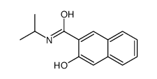 3-hydroxy-N-propan-2-ylnaphthalene-2-carboxamide结构式