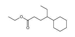 ethyl 4-cyclohexylhexanoate结构式