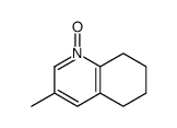 3-methyl-1-oxido-5,6,7,8-tetrahydroquinolin-1-ium Structure