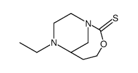 7-ethyl-3-oxa-1,7-diazabicyclo[4.3.1]decane-2-thione Structure