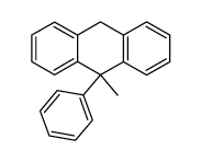 9-Methyl-9-phenyl-9,10-dihydroanthracen Structure