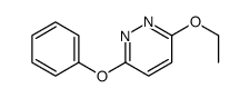 3-ethoxy-6-phenoxypyridazine Structure