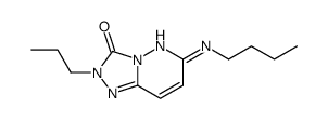 6-(butylamino)-2-propyl-[1,2,4]triazolo[4,3-b]pyridazin-3-one结构式