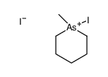 1-iodo-1-methylarsinan-1-ium,iodide Structure