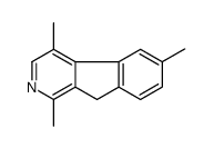 1,4,6-trimethyl-9H-indeno[2,1-c]pyridine结构式