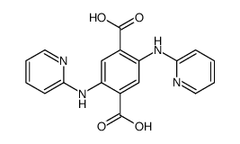 2,5-bis(pyridin-2-ylamino)terephthalic acid Structure