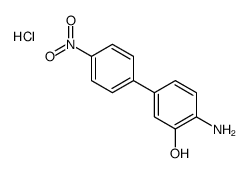 4-Amino-4'-nitro-3-biphenylol hydrochloride结构式