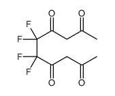 5,5,6,6-tetrafluorodecane-2,4,7,9-tetrone结构式