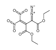 2-diazonio-1-ethoxy-3-ethoxycarbonyl-4,4-dinitrobuta-1,3-dien-1-olate结构式