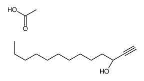 acetic acid,(3R)-tridec-1-yn-3-ol Structure