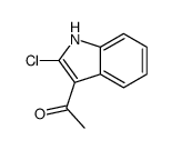 1-(2-Chloro-1H-indol-3-yl)-ethanone结构式