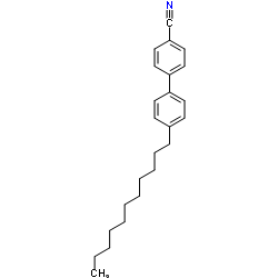 4-Cyano-4'-undecylbiphenyl Structure