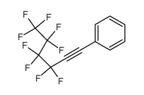 3,3,4,4,5,5,6,6,6-Nonafluoro-1-phenyl-1-hexyne Structure