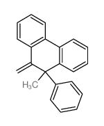 9-methyl-10-methylidene-9-phenyl-phenanthrene structure