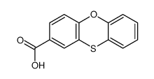 phenoxathiine-2-carboxylic acid结构式