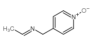 4-Pyridinemethanamine,N-ethylidene-,N-oxide(9CI)结构式