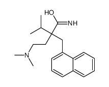 α-[2-(Dimethylamino)ethyl]-α-isopropyl-1-naphthalenepropionamide结构式