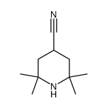 2,2,6,6,-四甲基哌啶-4-甲腈结构式
