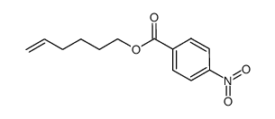 hex-5-enyl 4-nitrobenzoate Structure
