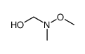 N-hydroxymethyl-N-methoxy-N-methylamine结构式