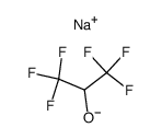 sodium 1-trifluoromethyl-2,2,2-trifluoroethoxide结构式