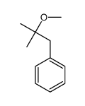 (2-methoxy-2-methylpropyl)benzene Structure