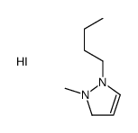 1-butyl-2-methyl-1,3-dihydropyrazol-1-ium,iodide Structure