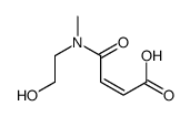 4-[2-hydroxyethyl(methyl)amino]-4-oxobut-2-enoic acid Structure