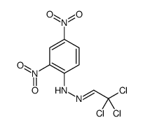 2,2,2-Trichloroacetaldehyde 2,4-dinitrophenyl hydrazone Structure