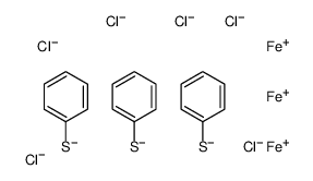 benzenethiolate,dichloroiron(1-) Structure