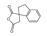 1-carboxyindane-1-acetic acid anhydride Structure
