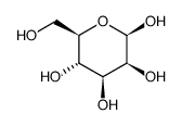 β-D-Mannopyranose结构式