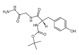 Boc-Tyr-Gly-NHNH2结构式