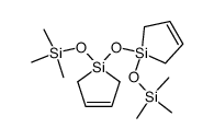 3,5-bis(2-butenylene)-1,1,1,7,7,7-hexamethyltetrasiloxane结构式